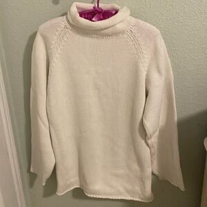 Off white long sleeve sweater